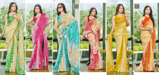 Divyanshi Vol 7 By Vallabhi Swarovski Georgette Sarees Wholesale Price In Surat
